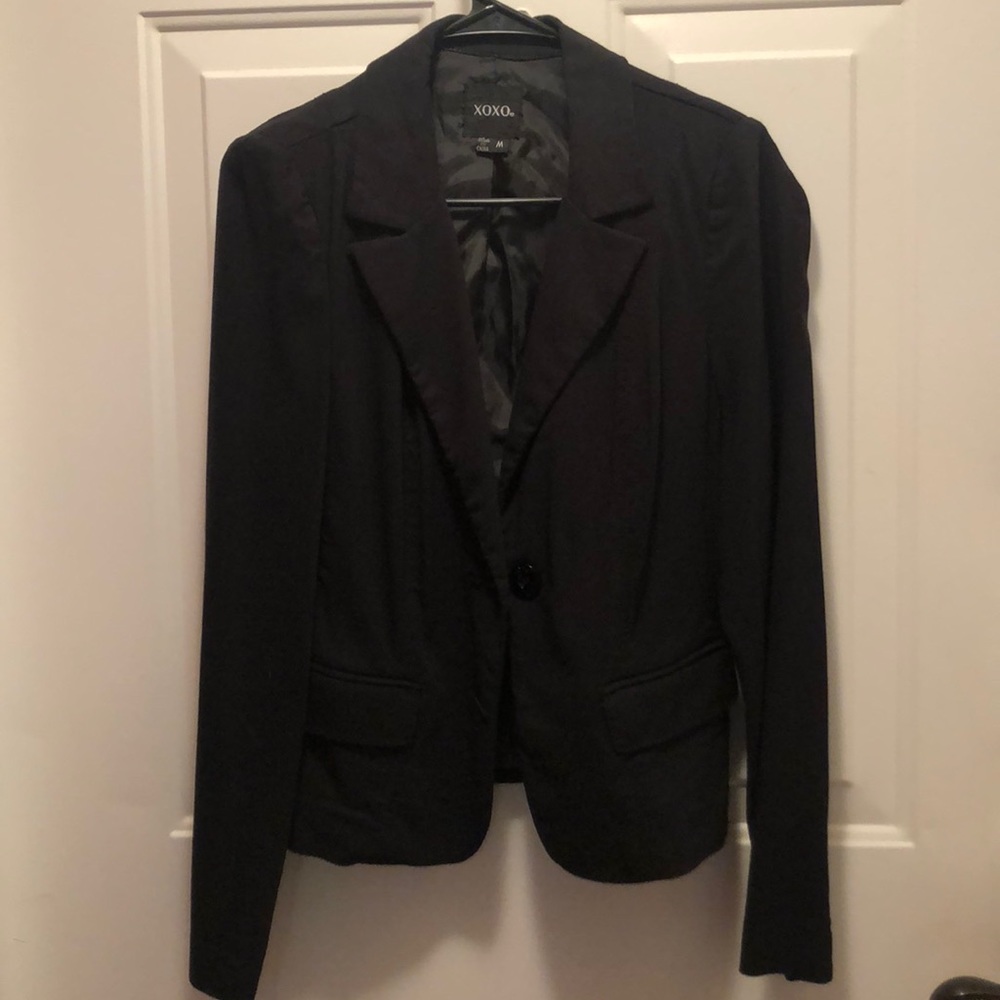 Black XOXO Blazer